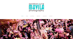 Desktop Screenshot of mavilaphotography.com